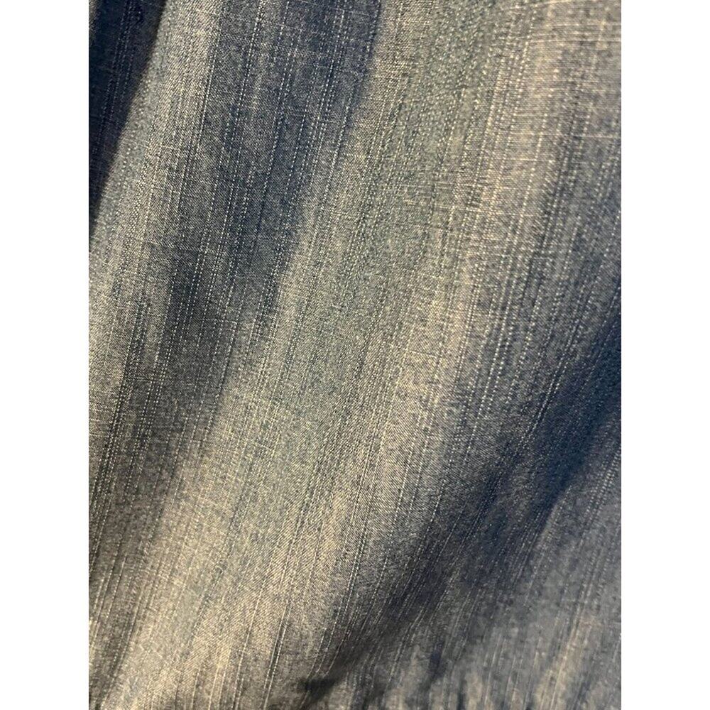 INC International Concepts Chambray denim Top Women's Size Small Excellent very - Picture 4 of 8